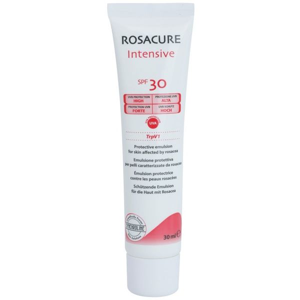Synchroline Synchroline Rosacure Intensive защитна емулсия за чувствителна кожа със склонност към зачервяване SPF 30 30 мл.