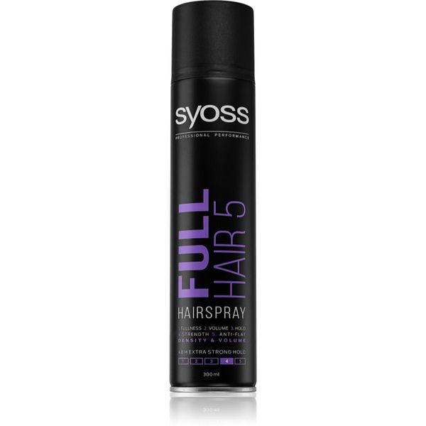 Syoss Syoss Full Hair 5 лак за коса с екстра силна фиксация 300 мл.