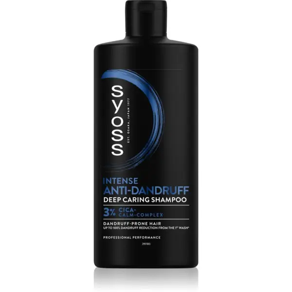 Syoss Syoss Intense Anti-Dandruff шампоан против пърхот за суха и сърбяща кожа на главата 440 мл.