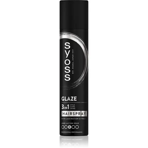 Syoss Syoss Intense Glaze Hairspray лак за коса със средна фиксация за блясък 300 мл.
