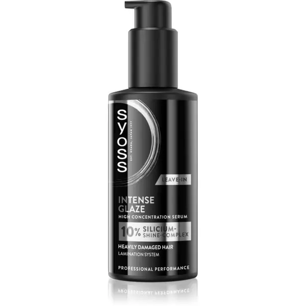 Syoss Syoss Intense Glaze High Concentration Serum серум без отмиване за силно увредена коса 100 мл.
