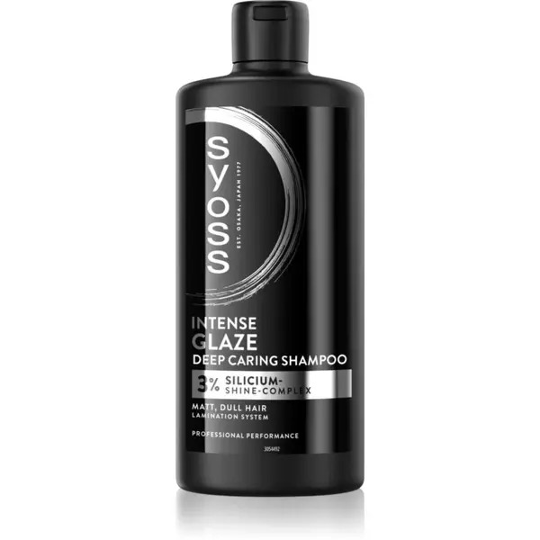 Syoss Syoss Intense Glaze подхранващ шампоан за уморена коса без блясък 440 мл.