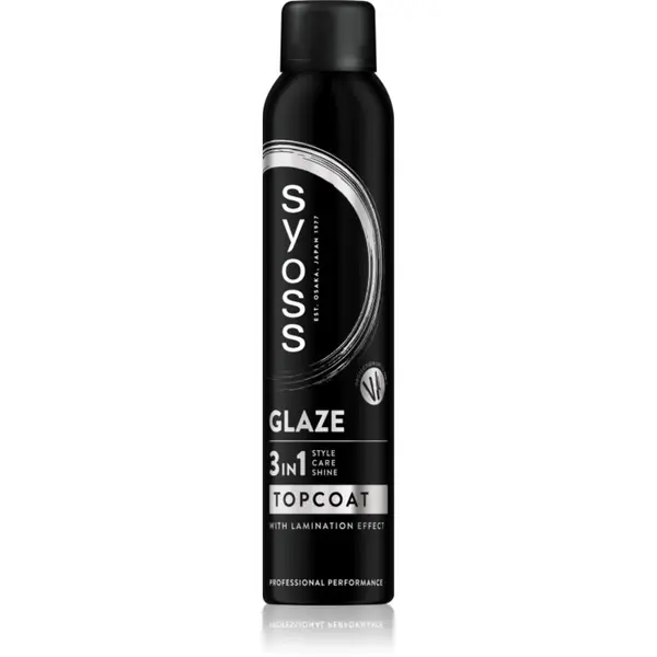 Syoss Syoss Intense Glaze Topcoat гланц За коса 200 мл.