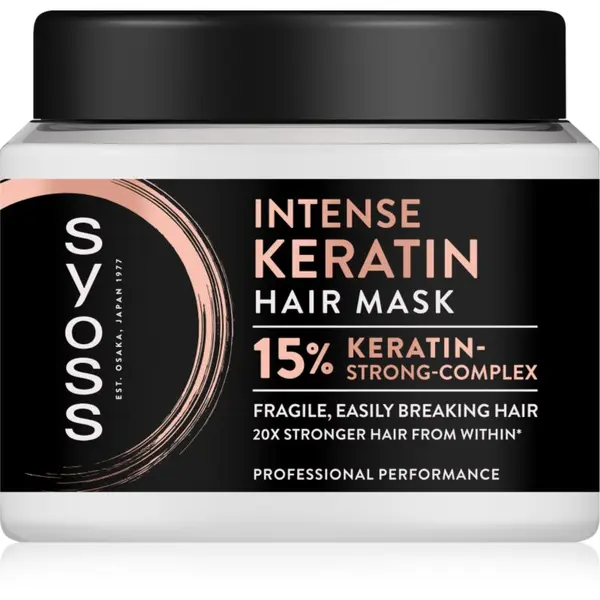 Syoss Syoss Intense Keratin интензивна маска за коса с кератин 400 мл.