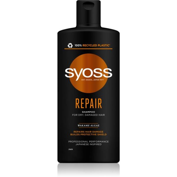 Syoss Syoss Repair регенериращ шампоан за суха и увредена коса 440 мл.