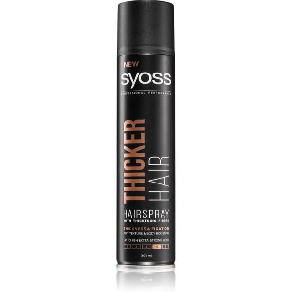 Syoss Syoss Thicker Hair лак за коса с екстра силна фиксация 300 мл.