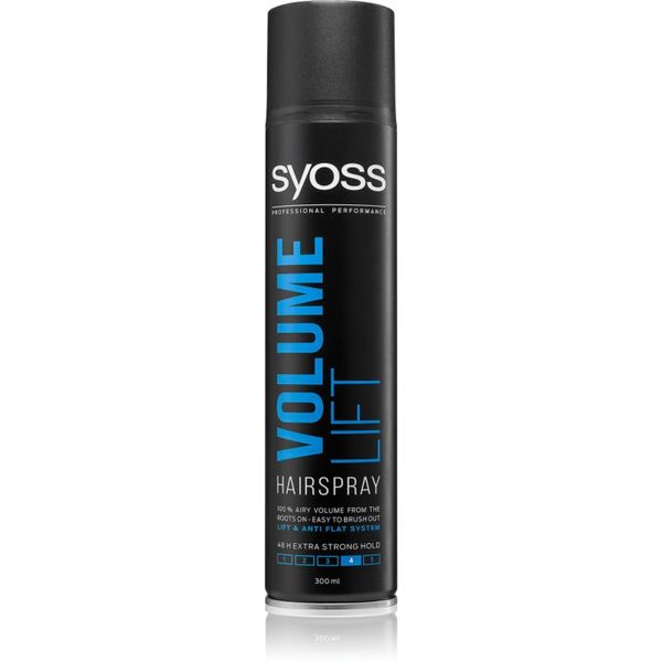 Syoss Syoss Volume Lift лак за коса със силна фиксация 48 часа 300 мл.