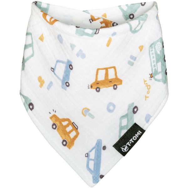 T-Tomi T-TOMI BIO Muslin Bib лигавник Traffic 30x45 см