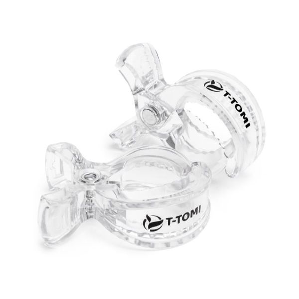 T-Tomi T-TOMI Clip клипс за биберон Clear 2 бр.