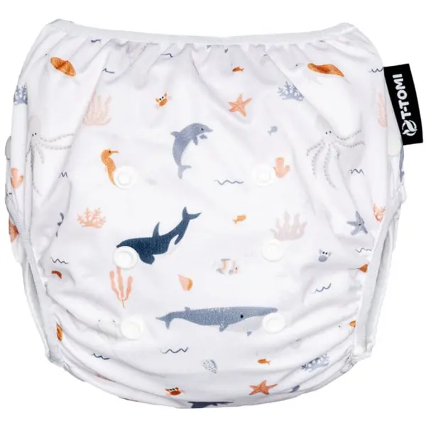 T-Tomi T-TOMI Diaper Swimwear Seaworld пелени бански, които се перат 5 - 15 kg 1 бр.