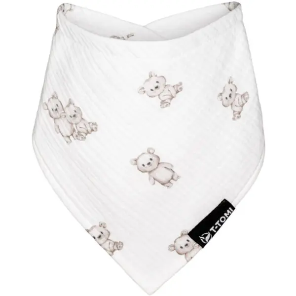 T-Tomi T-TOMI Muslin Bib Teddy лигавник 30 x 45 cm 1 бр.