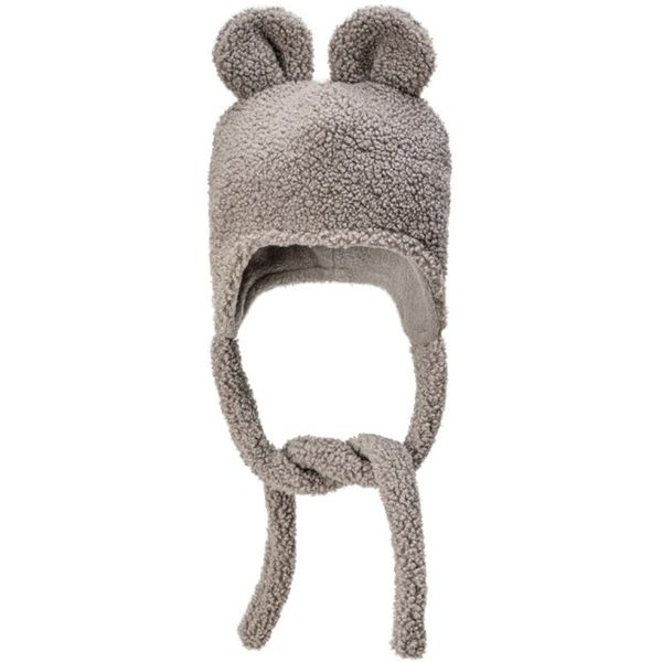 T-Tomi T-TOMI TEDDY Cap Grey шапка 9-12 months (44-48 cm) 1 бр.