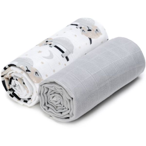 T-Tomi T-TOMI TETRA Cloth Towels EXCLUSIVE COLLECTION хавлия Sloths 90x100 cm 2 бр.