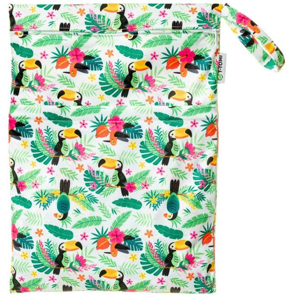 T-Tomi T-TOMI Wet Bag Parrots непромокаема торбичка 30x40 см