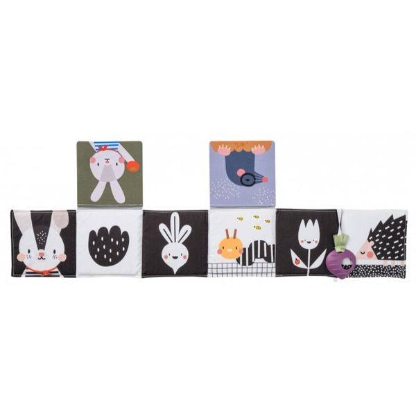 Taf Toys Taf Toys Pram Book Urban Garden контрастна образователна книжка 1 бр.