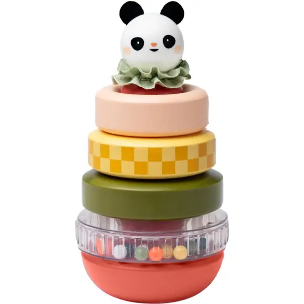 Taf Toys Taf Toys Pyramida Panda кула за сглобяване 9m+ 1 бр.