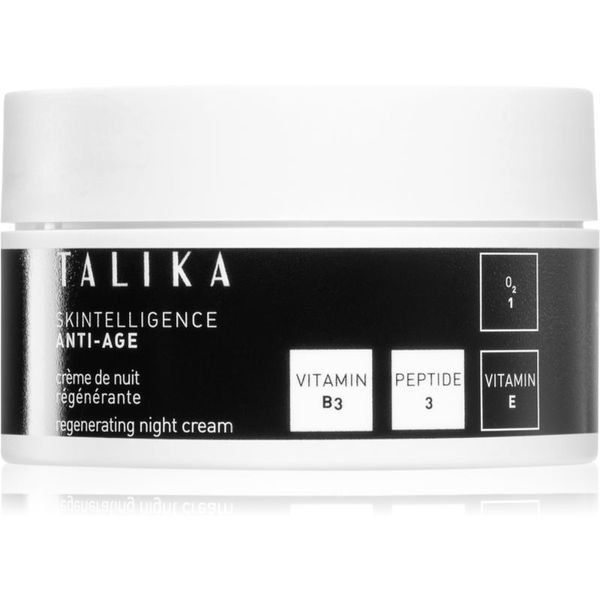 Talika Talika Skintelligence Anti-Age Regenerating Night Cream регенериращ нощен крем против стареене и за стягане на кожата 50 мл.