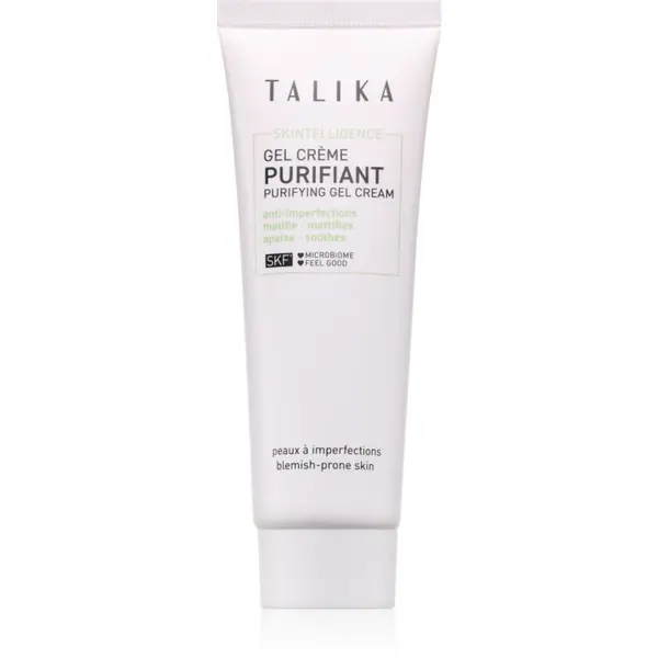 Talika Talika Skintelligence Purifying Gel Cream гел-крем против несъвършенствата на акнозна кожа 50 мл.