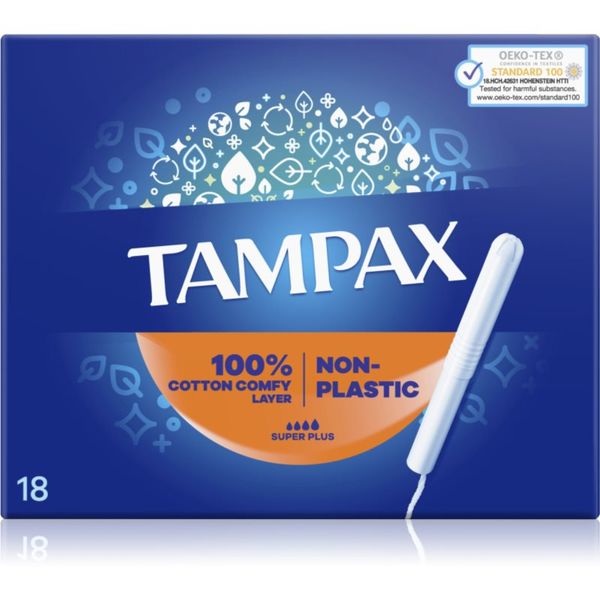 Tampax Tampax Super Plus тампони с апликатор 18 бр.