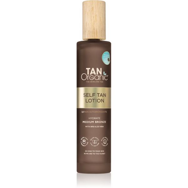 TanOrganic TanOrganic The Skincare Tan автобронзант мляко за тяло цвят Medium Bronze 100 мл.