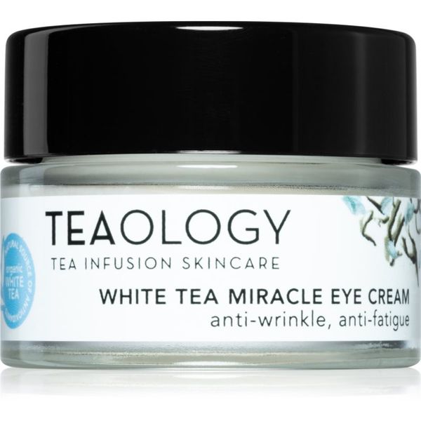 Teaology Teaology Anti-Age White Tea Miracle Eye Cream крем за околоочната зона за коригиране на тъмни кръгове и бръчки 15 мл.