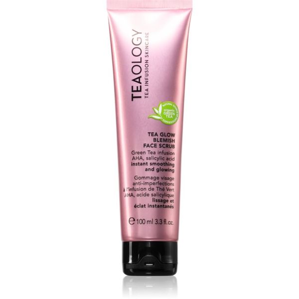 Teaology Teaology Tea Glow Blemish Face Scrub почистващ пилинг за лице против несъвършенства на кожата 100 мл.