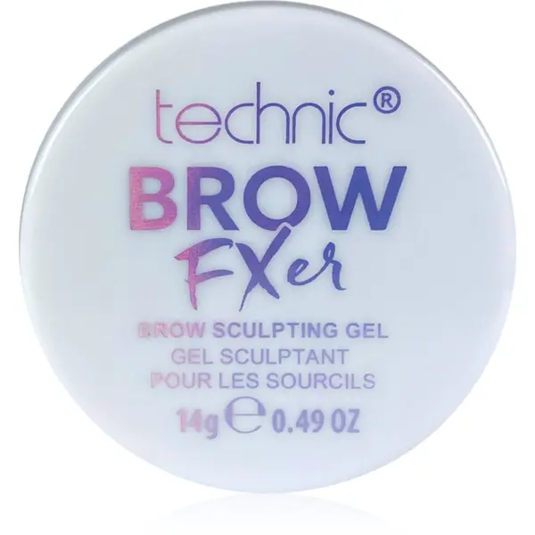 Technic Cosmetics Technic Cosmetics Brow Fixer прозрачен фиксиращ гел за вежди 14 гр.