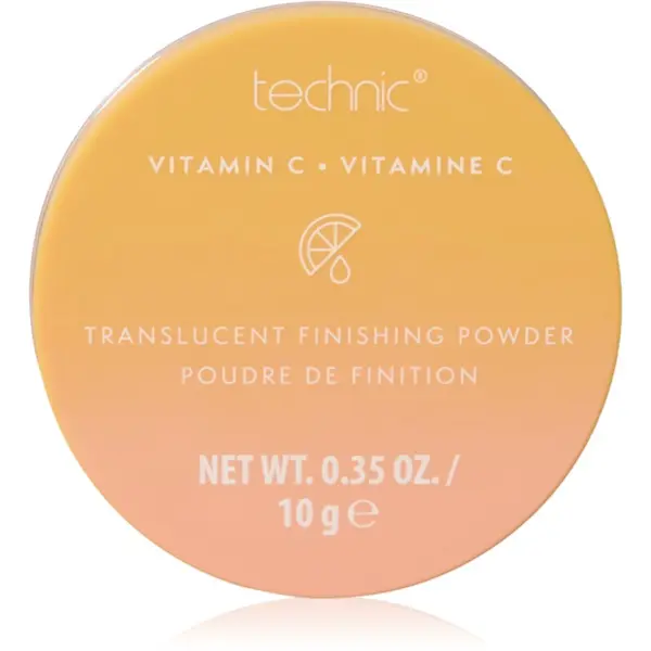 Technic Cosmetics Technic Cosmetics Vitamin C озаряваща насипна пудра за кадифен вид на кожата 10 гр.