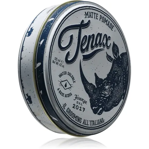 Tenax Tenax Matte Pomade Medium Hold Shine Pomade помада за коса за мъже 125 мл.
