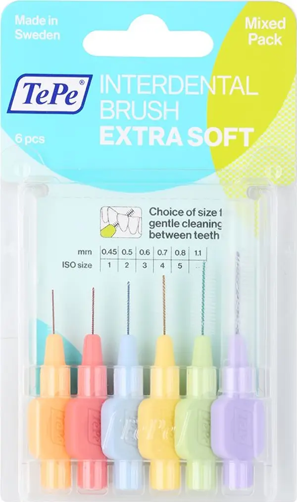 TePe TePe Extra Soft четки за междузъбно пространство смес 8 бр.