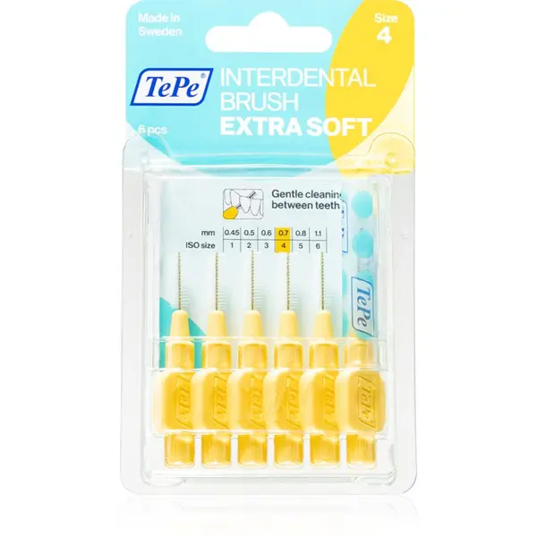 TePe TePe Interdental Brush Extra Soft четки за междузъбно пространство 0,7 mm 6 бр.