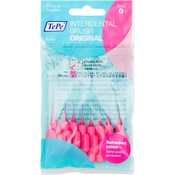 TePe TePe Original четки за междузъбно пространство 0,4 mm 8 бр.