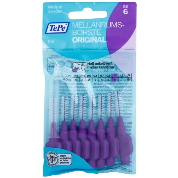 TePe TePe Original четки за междузъбно пространство 1,1 mm 8 бр.