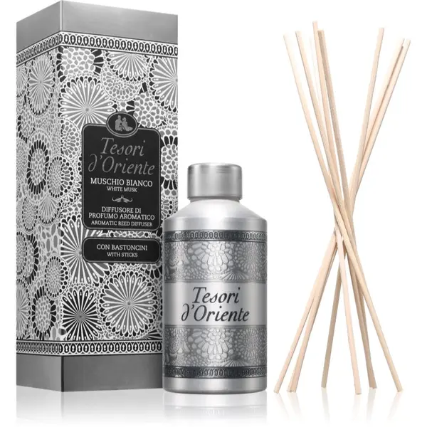Tesori d'Oriente Tesori d'Oriente White Musk aроматизиращ дифузер с пълнител 200 мл.