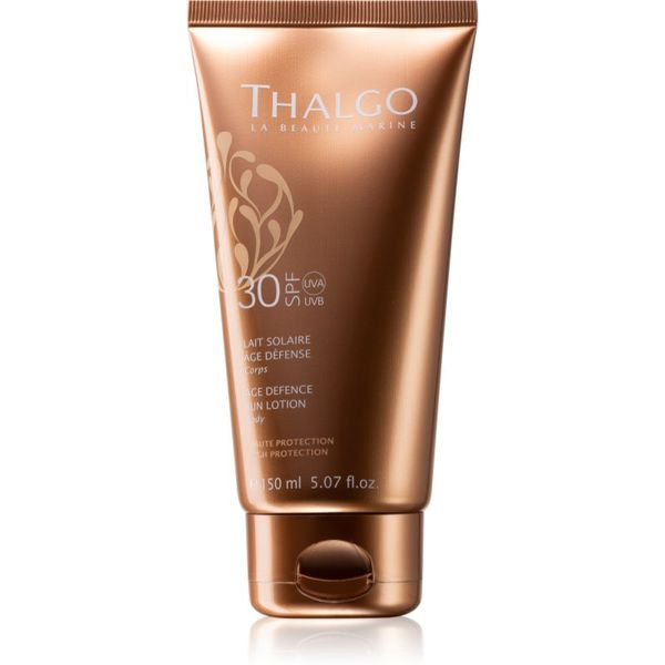 Thalgo Thalgo Age Defence Sun Lotion слънцезащитен лосион за тяло с подмладяващ ефект SPF 30 150 мл.