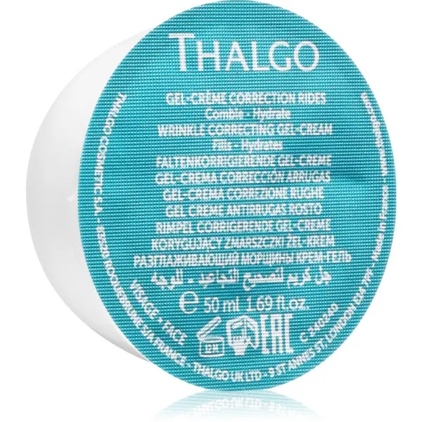 Thalgo Thalgo Hyalu-Procollagen Correcting Gel-Cream Refill хидратиращ и изглаждащ гел за лице с матиращ ефект eco-refill 50 мл.