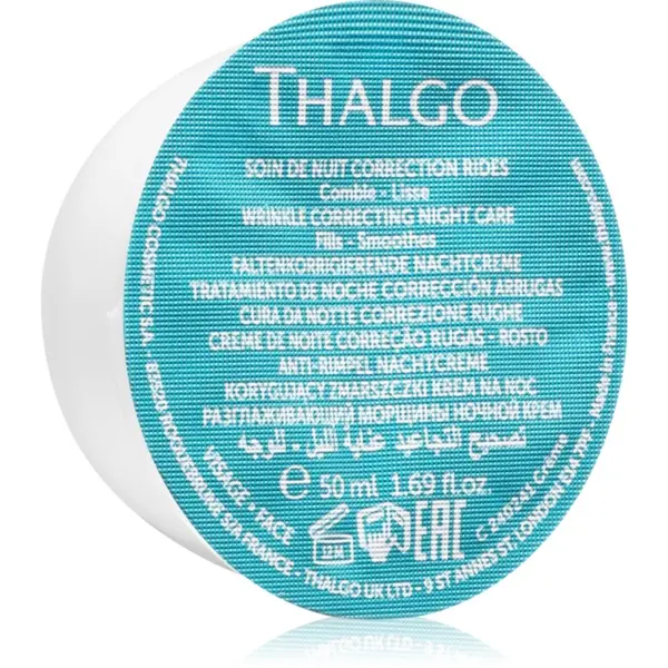Thalgo Thalgo Hyalu-Procollagen Wrinkle Correcting Night Care подхранващ нощен крем против бръчки 50 мл.