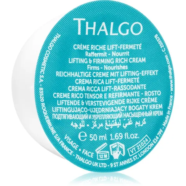 Thalgo Thalgo Silicium Lifting and Firming Rich Cream богат крем с лифтинг ефект резервен пълнител 50 мл.