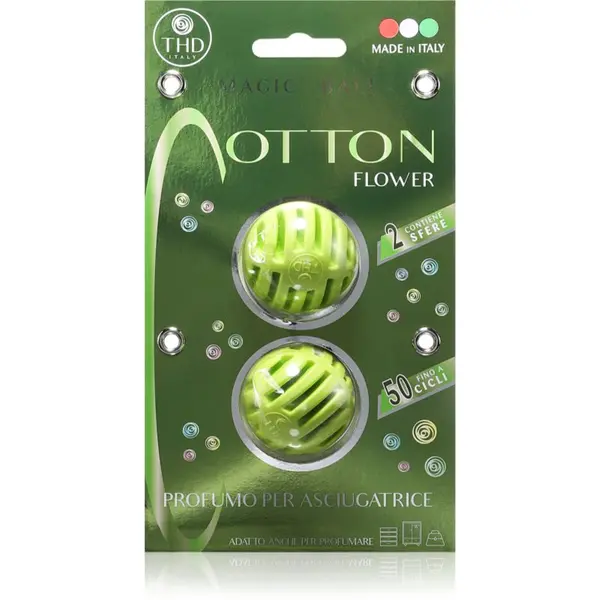THD THD Cotton Flower ароматни топчета за сушилня 2 бр.