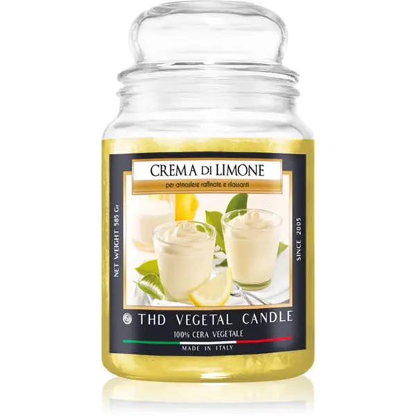 THD THD Italian Luxury Crema Di Limone ароматна свещ 600 гр.