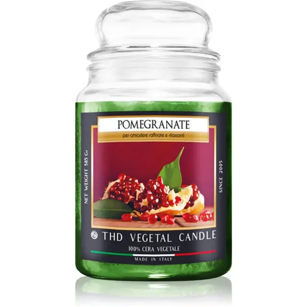 THD THD Italian Luxury Pomegranate ароматна свещ 600 гр.