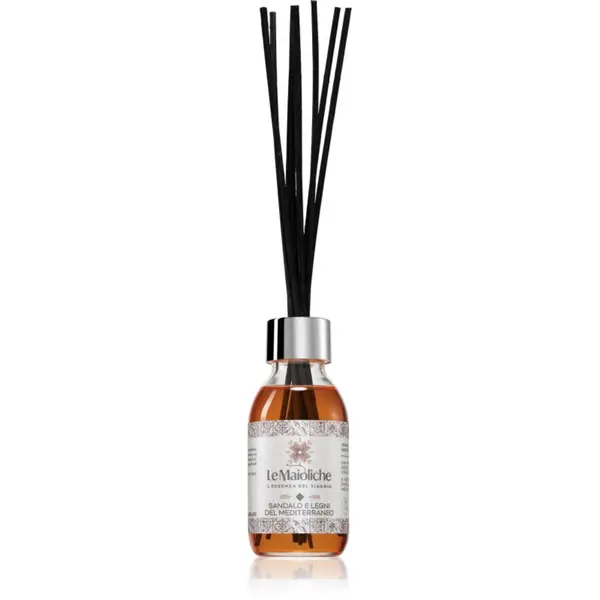 THD THD Le Maioliche Sandalo e Legni Del Mediterraneo aроматизиращ дифузер с пълнител 100 мл.