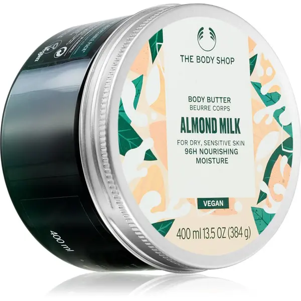 The Body Shop The Body Shop Almond Milk Body Butter масло за тяло с подхранващ ефект 400 мл.