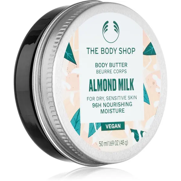 The Body Shop The Body Shop Almond Milk Body Butter масло за тяло с подхранващ ефект 50 мл.
