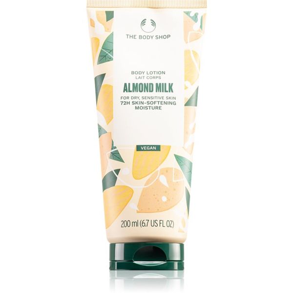 The Body Shop The Body Shop Almond Milk Body Lotion тоалетно мляко за тяло за суха и чувствителна кожа 200 мл.