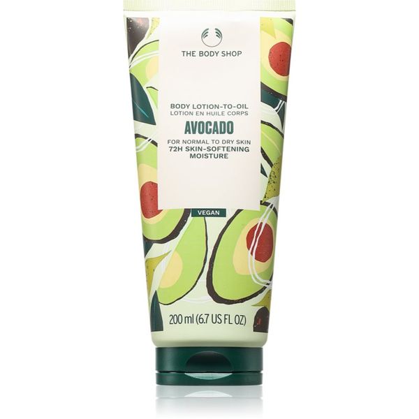 The Body Shop The Body Shop Avocado Body Lotion тоалетно мляко за тяло с авокадо 200 мл.
