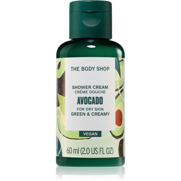 The Body Shop The Body Shop Avocado Shower Cream хидратиращ душ гел с авокадо 60 мл.