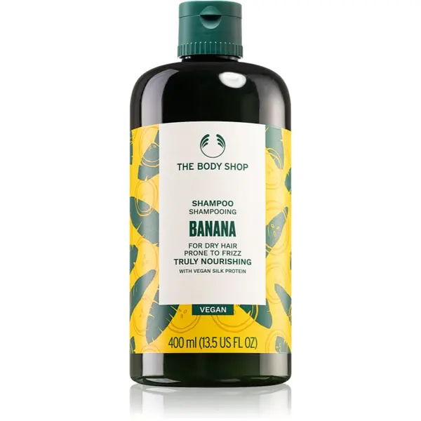 The Body Shop The Body Shop Banana Shampoo хидратиращ шампоан за суха коса 400 мл.