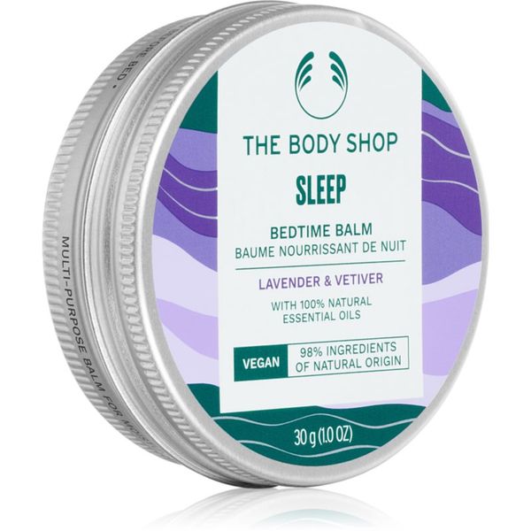 The Body Shop The Body Shop Bedtime Balm Lavender & Vetiver нощен балсам за суха кожа 30 гр.