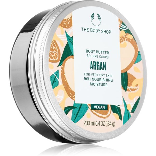 The Body Shop The Body Shop Body Butter Argan тоалетно мляко за тяло за много суха кожа 200 мл.
